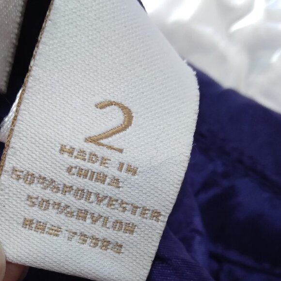 Chico’s | Blue Crinkle Jacket Front Hook Lightweight | Size L (12) - Picture 8 of 8